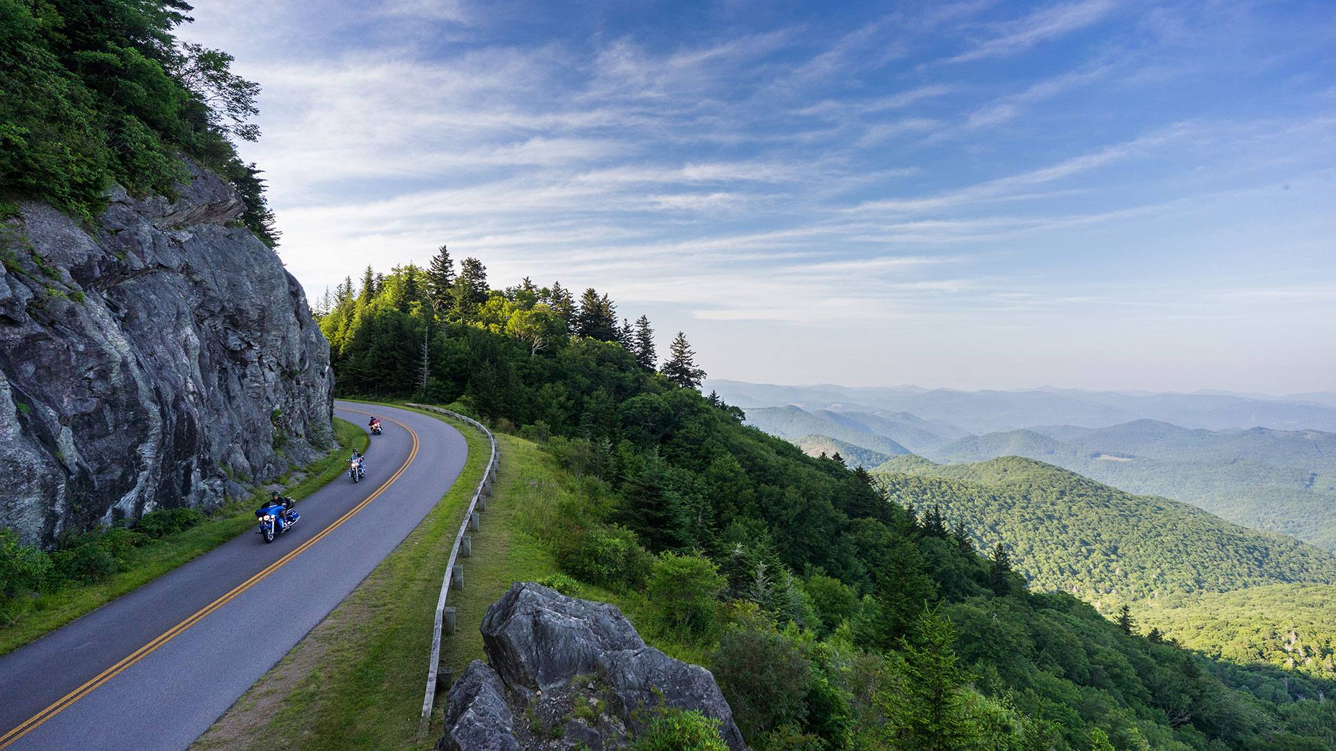 Image of Blue Ridge Parkway in Haywood County, NC